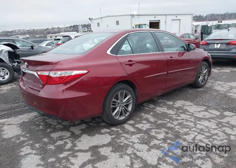 2016 Toyota Camry Se z USA, uszkodzony, nr VIN 4T1BF1FK9GU503448